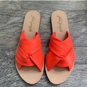 NEW Free people rio vista slide sandal